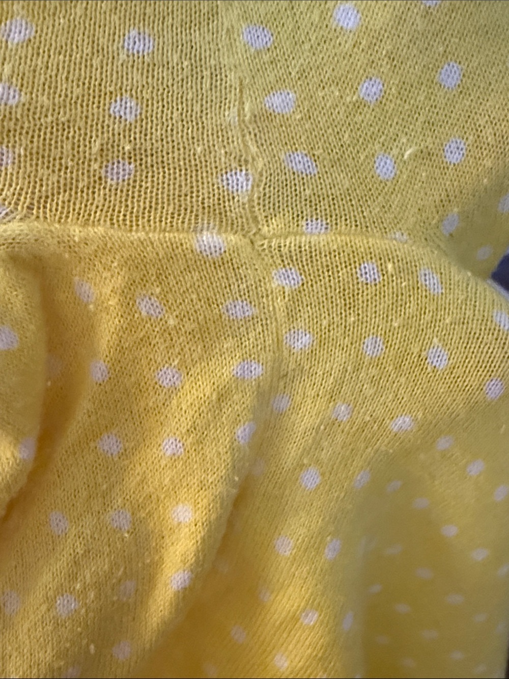 J. Crew 2 Pc Yellow Polka Dot Women’s Caryn Cardigan Twin Set Preppy Office XXL - Picture 8 of 9